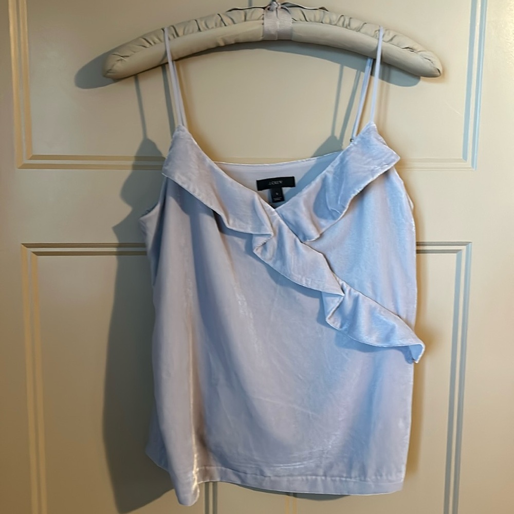 Jcrew velvet tank
